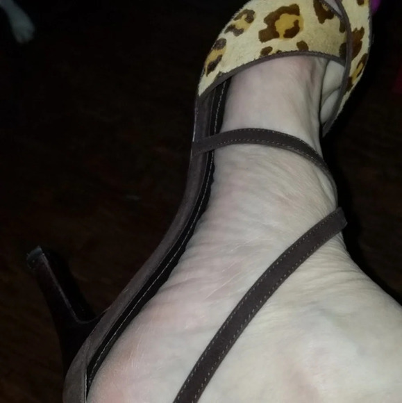 Lauren Ralph Lauren animal print sandals‎ 9.5 - Picture 2 of 12